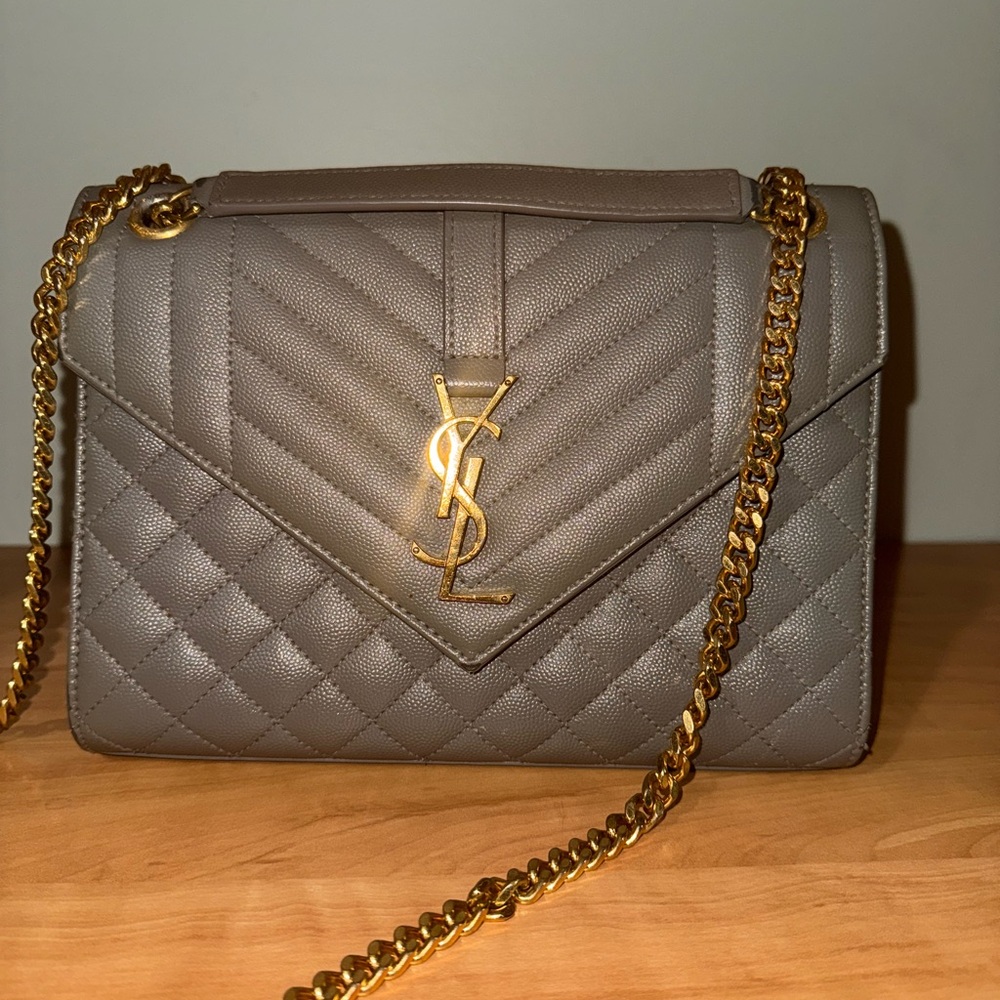 NOT SOLD- COPY - Yves Saint Laurent YSL envelope